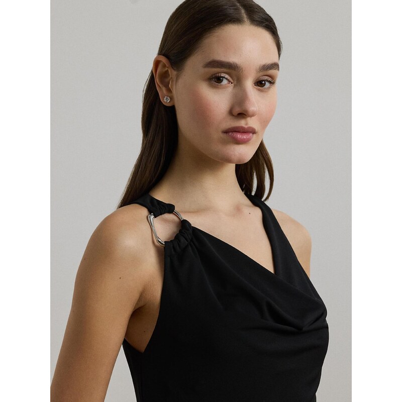 Lauren Ralph Lauren Večerna obleka črna