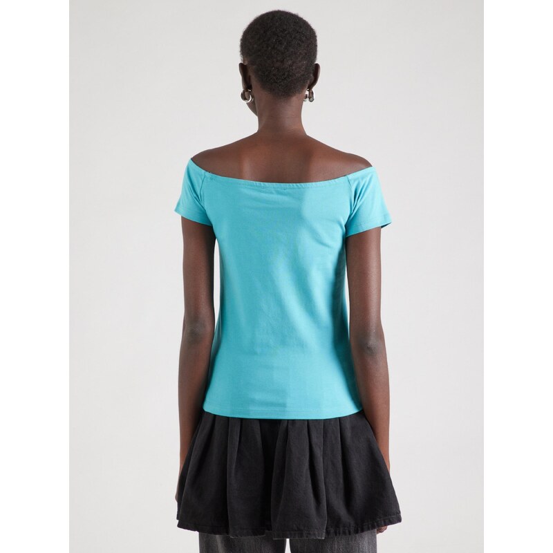 Calvin Klein Jeans Majica turkizna / bela