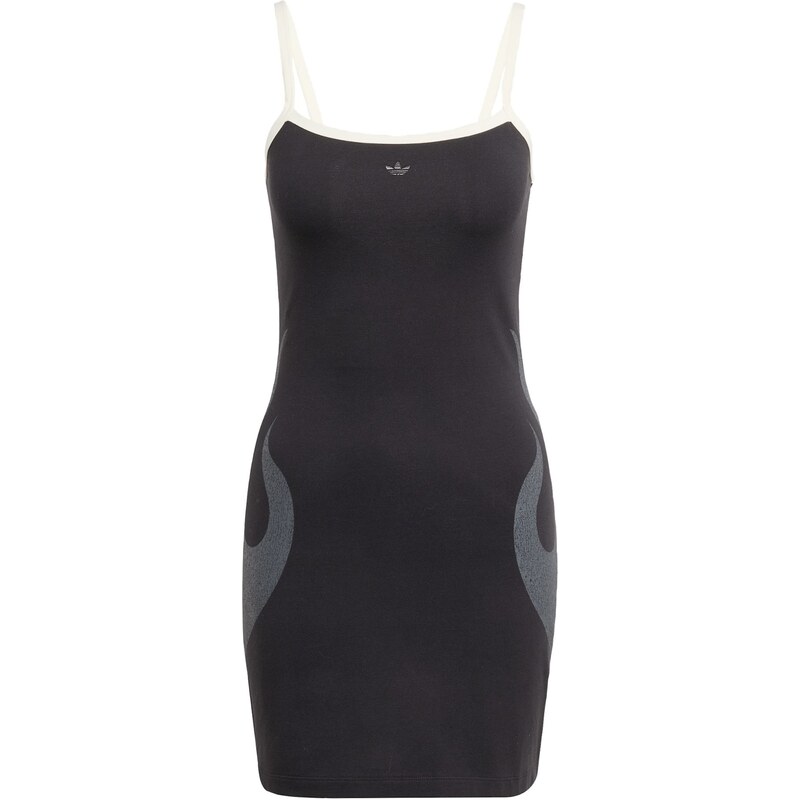 ADIDAS ORIGINALS Poletna obleka 'Flames' temno siva / črna / bela