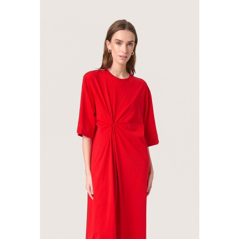 SOAKED IN LUXURY Obleka 'Aeve' živo rdeča