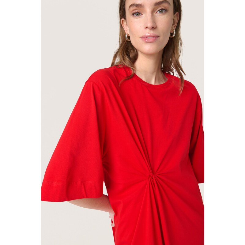 SOAKED IN LUXURY Obleka 'Aeve' živo rdeča