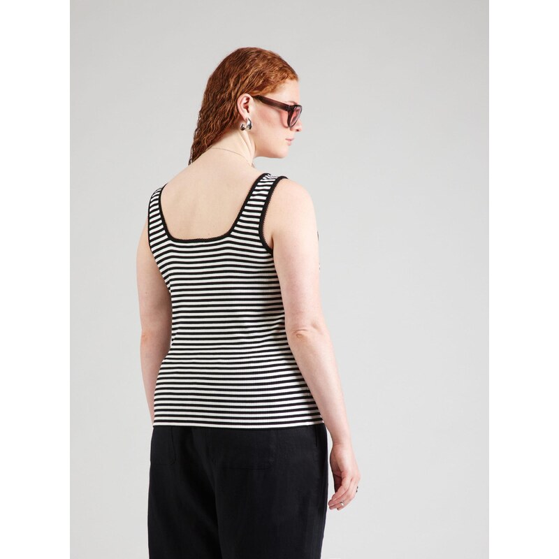 Tommy Hilfiger Curve Top črna / bela