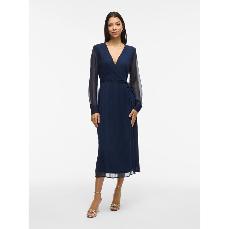 VILA Obleka 'VIFalia' nočno modra