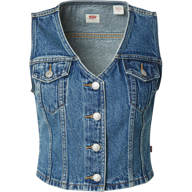 LEVI'S  Brezrokavnik 'Bella Denim Corset' moder denim