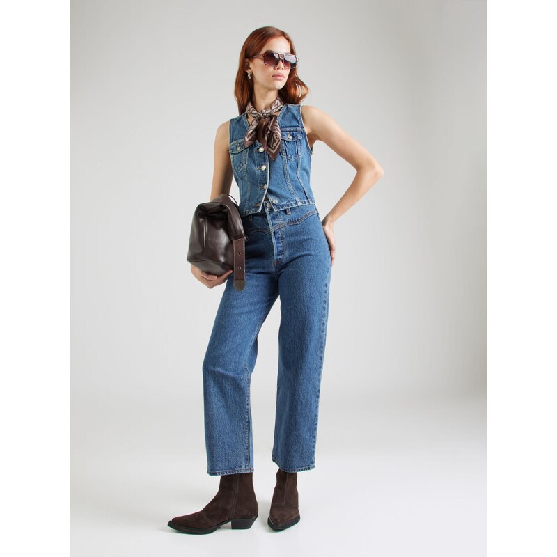 LEVI'S  Brezrokavnik 'Bella Denim Corset' moder denim