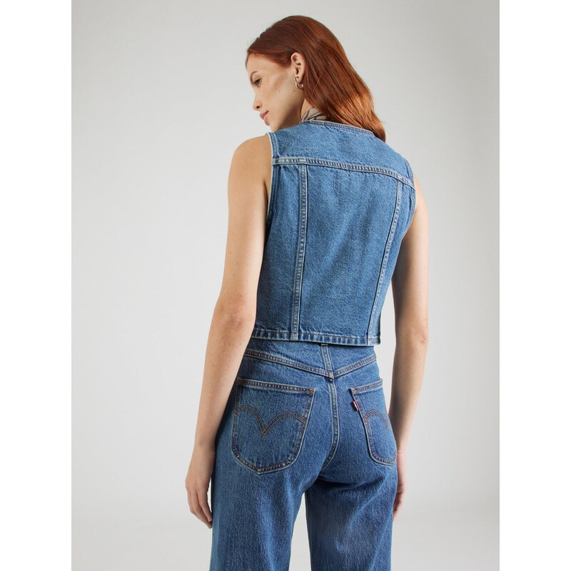LEVI'S  Brezrokavnik 'Bella Denim Corset' moder denim