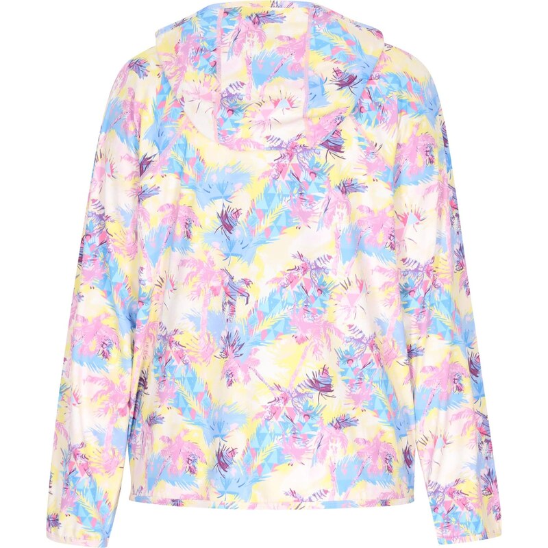 swirly Prehodna jakna svetlo modra / lila / roza / bela