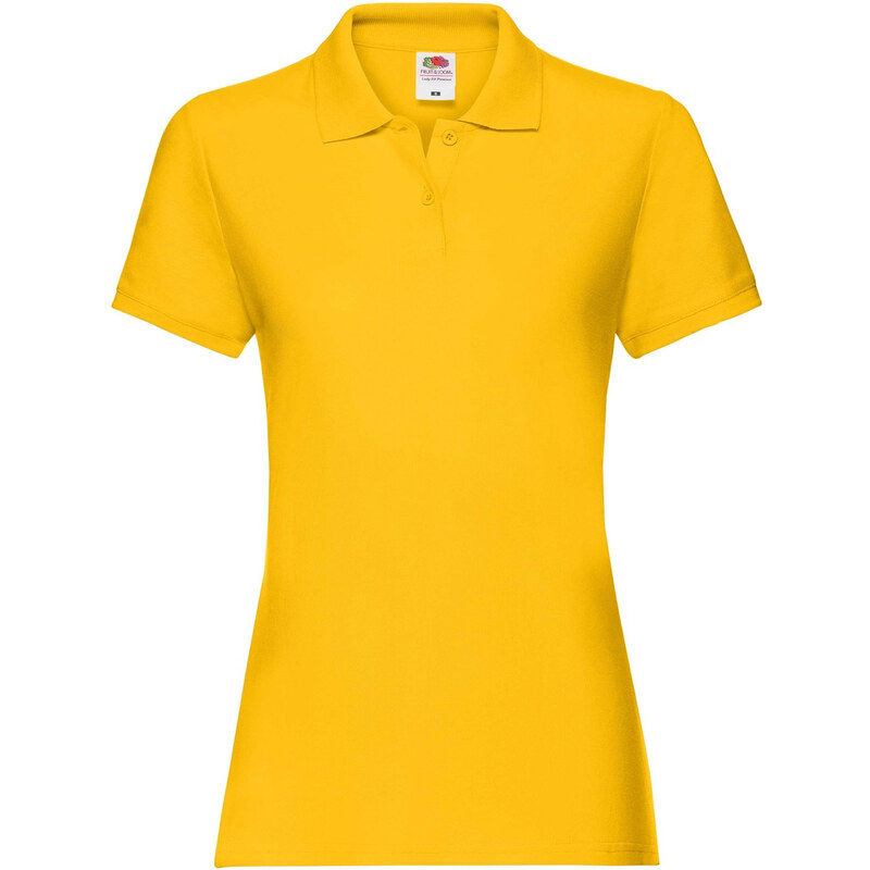 Yellow Polo Fruit of the Loom