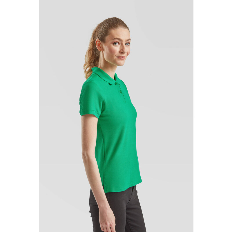 Green Polo Fruit of the Loom