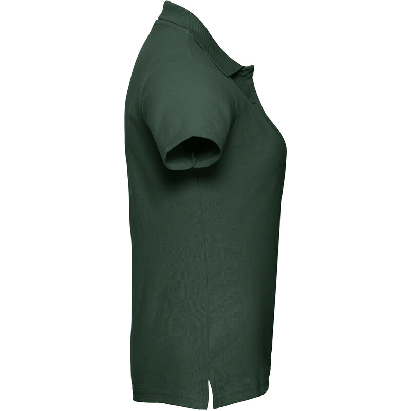 Polycotton Women's Green Polo Shirt Russell