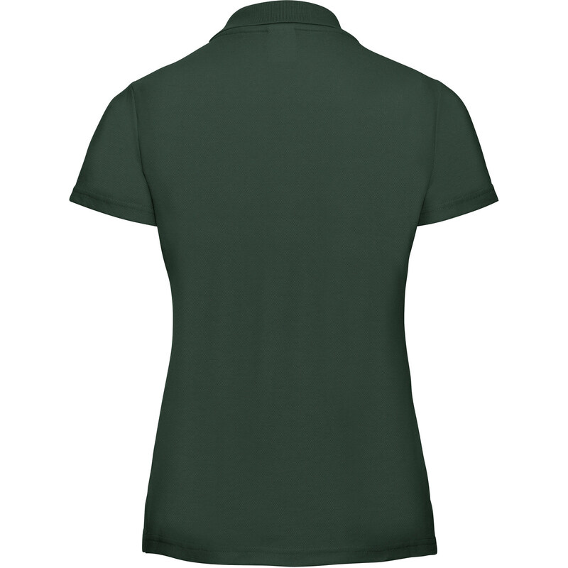 Polycotton Women's Green Polo Shirt Russell