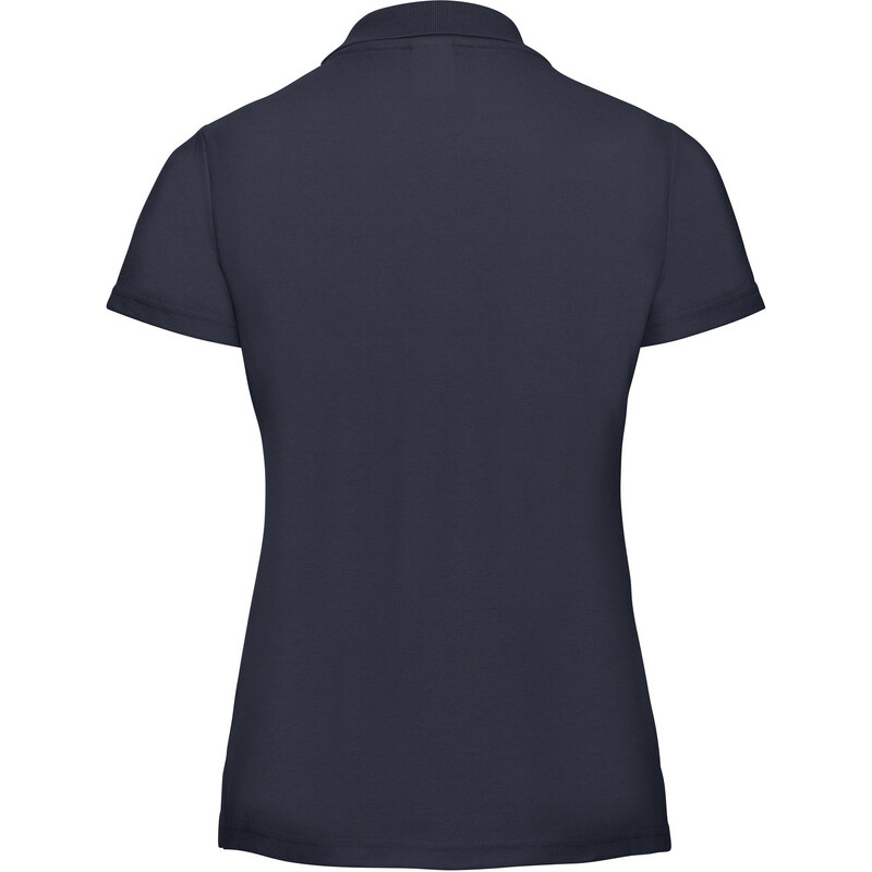 Navy Blue Polycotton Polo Russell Women's T-Shirt