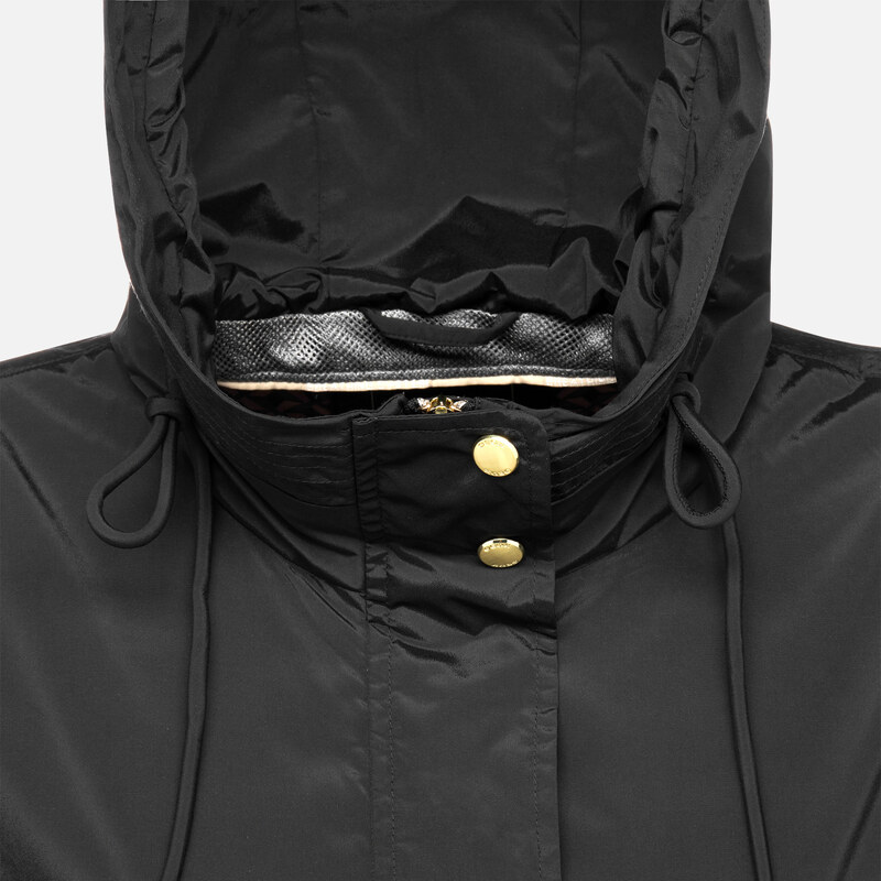 Black women's parka Geox Dandra - Women's