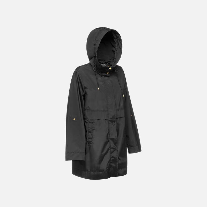Black women's parka Geox Dandra - Women's