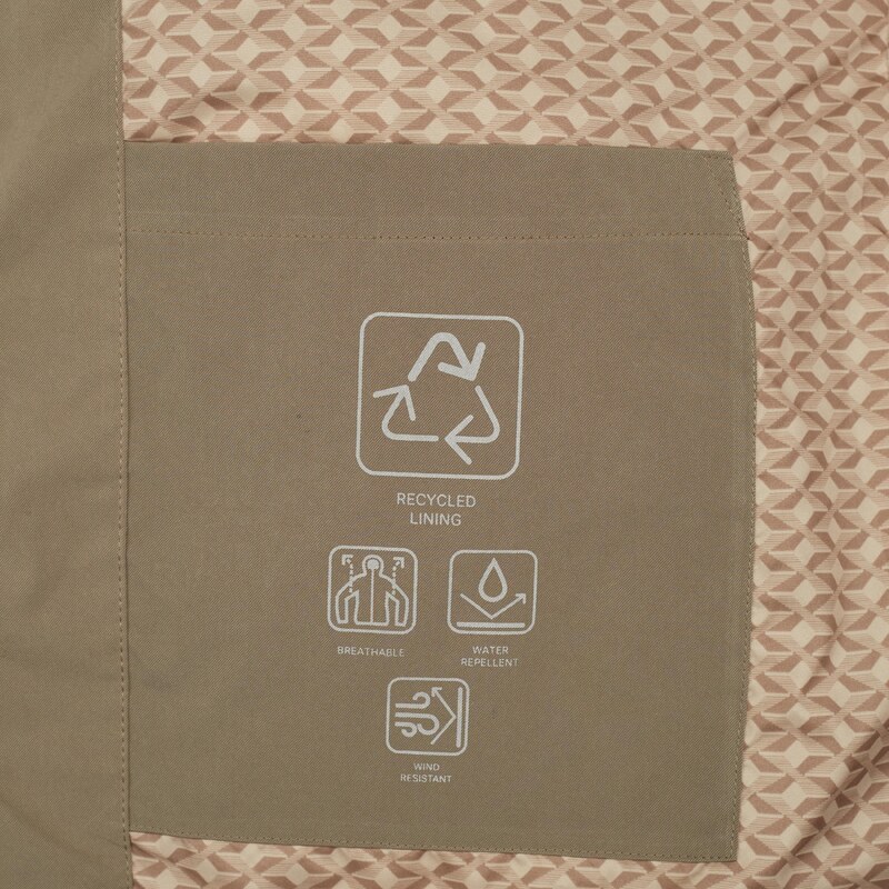 Khaki women's jacket Geox Claudin - Women's