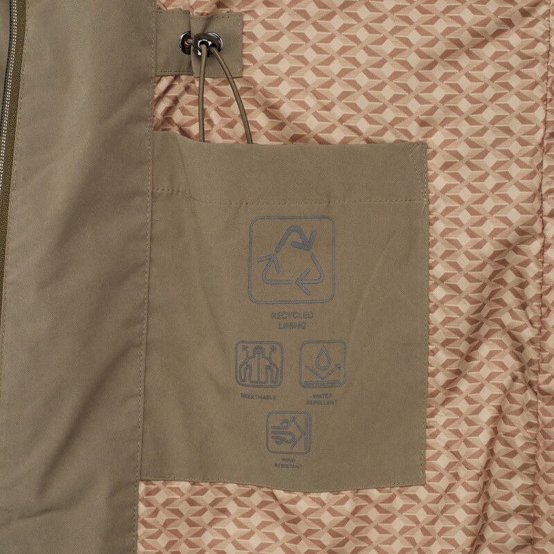 Khaki women's jacket Geox Claudin - Women's