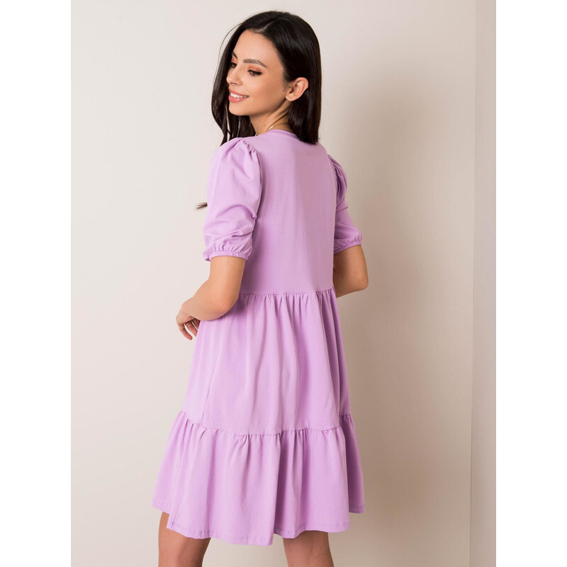 RUE PARIS Dress-RV-SK-5587.93-Light Purple