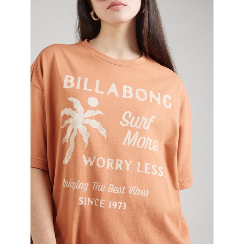 BILLABONG Majica 'JUMPS IN WATER' mokka