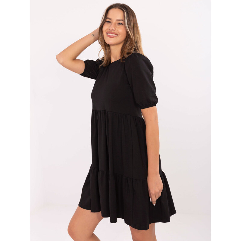 RUE PARIS Dress-RV-SK-5587.93-black