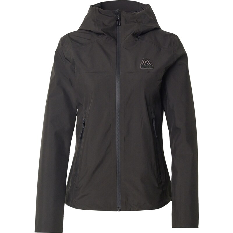 Superdry & Co Funkcionalna jakna brokat / črna
