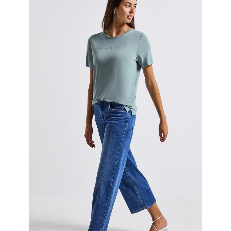 STREET ONE Majica golobje modra