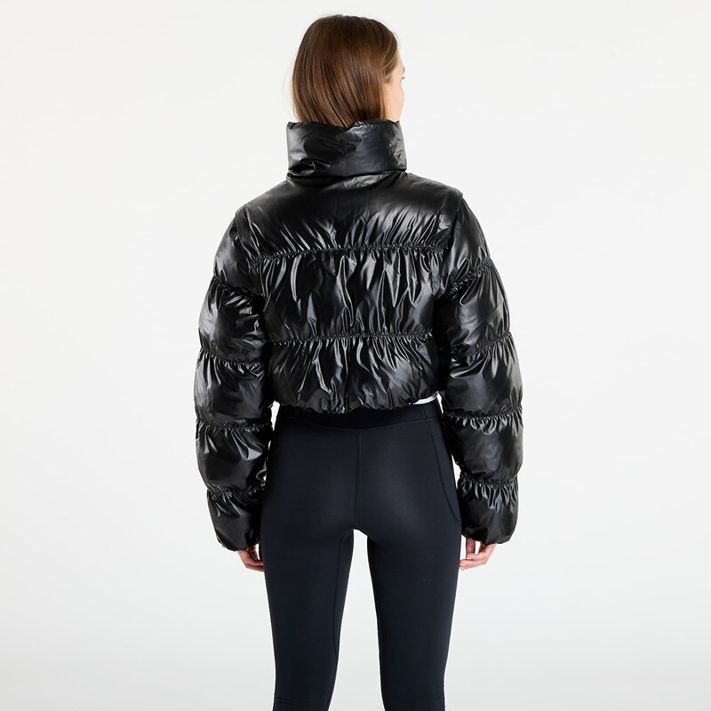 adidas Originals Jakna adidas Essentials Glossy 2-In-1 Cropped Puffer Black L