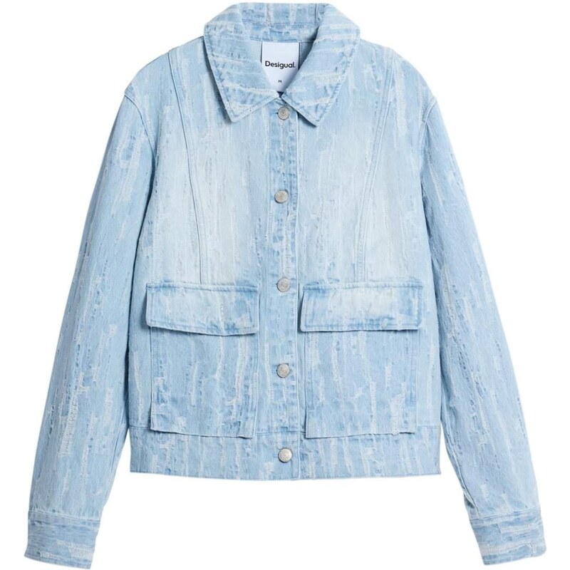 Desigual Prehodna jakna moder denim