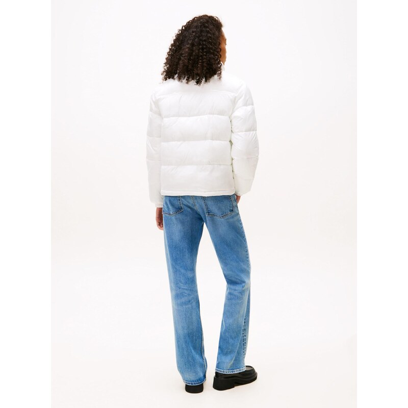 Tommy Jeans Prehodna jakna 'ESS' bela