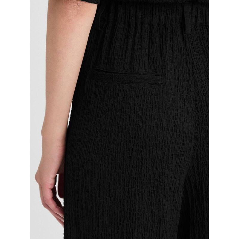 Guido Maria Kretschmer Women Hlače na rob 'Elna' črna