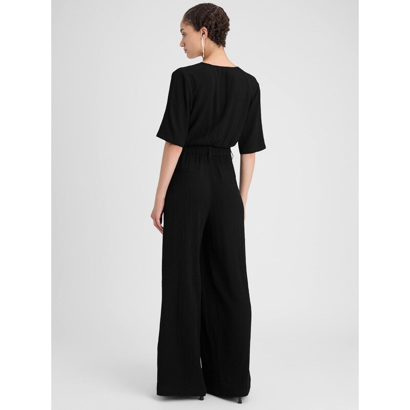 Guido Maria Kretschmer Women Hlače na rob 'Elna' črna