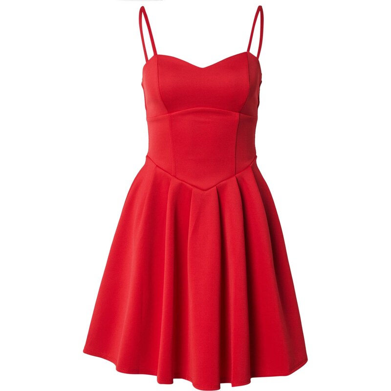 WAL G. Koktejl obleka 'SCARLETTE' rdeča