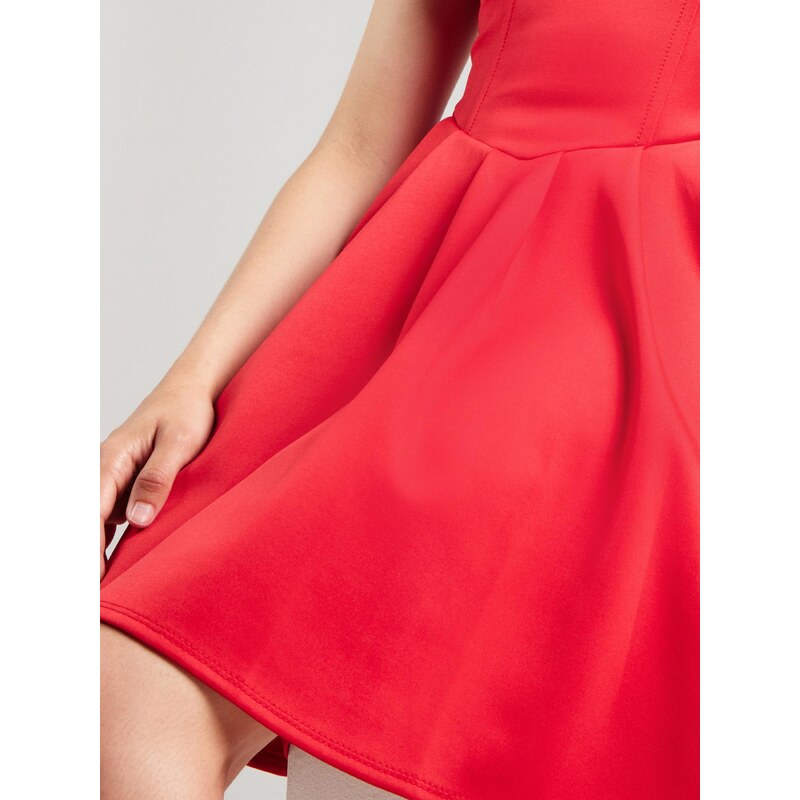 WAL G. Koktejl obleka 'SCARLETTE' rdeča