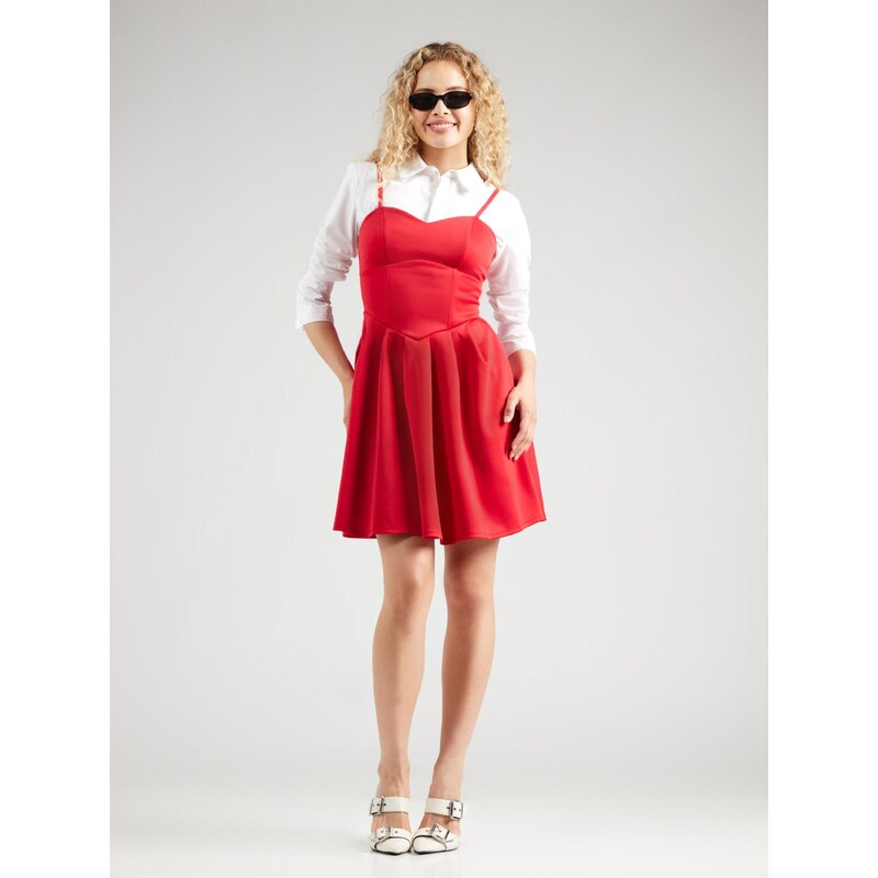 WAL G. Koktejl obleka 'SCARLETTE' rdeča