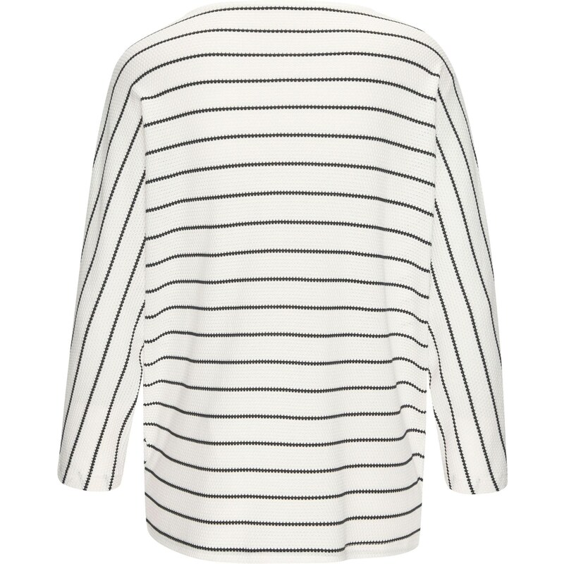 VIVANCE Majica črna / bela