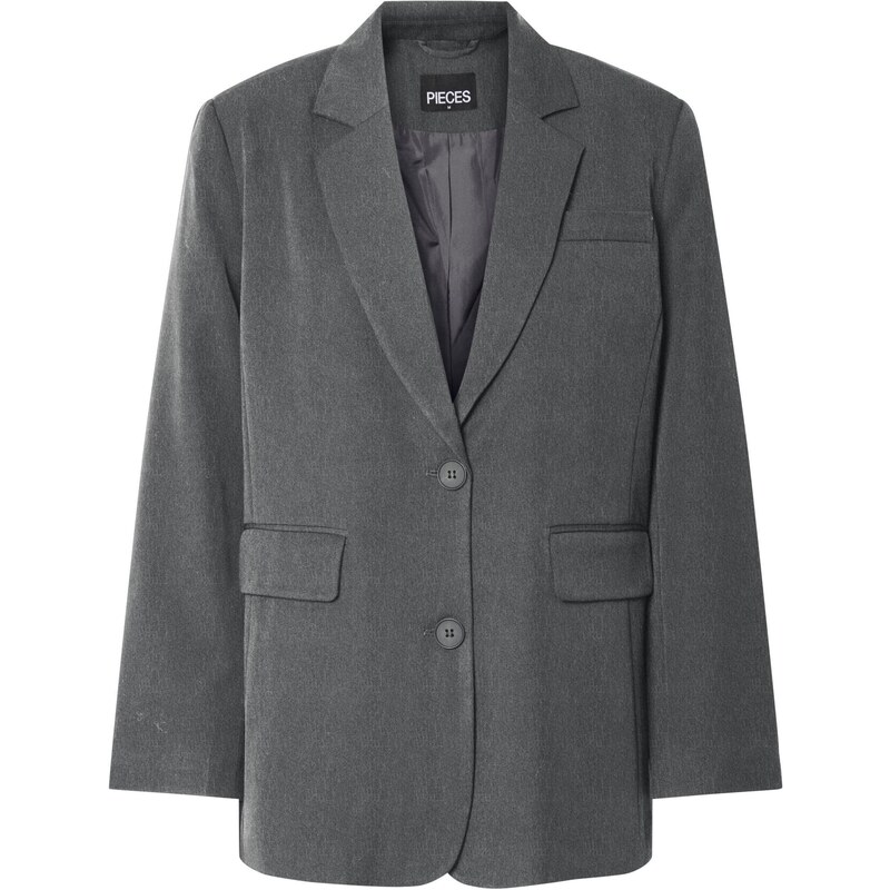PIECES Blazer 'PCKAMIL' temno siva