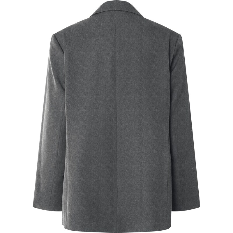 PIECES Blazer 'PCKAMIL' temno siva