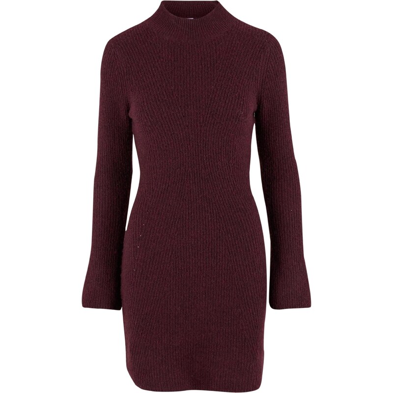 Noisy may Pletena obleka 'NMNola' vinsko rdeča