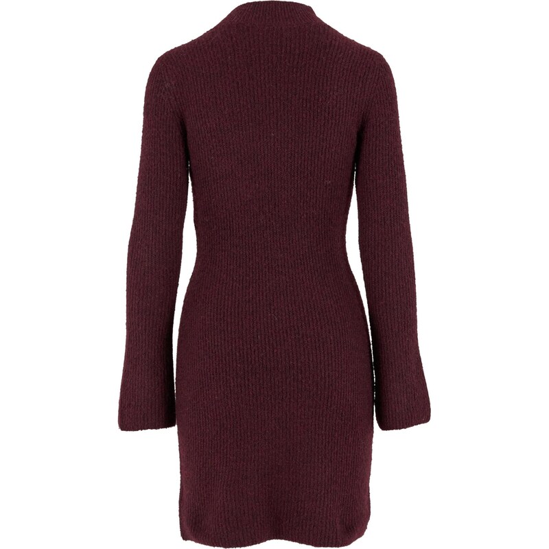 Noisy may Pletena obleka 'NMNola' vinsko rdeča