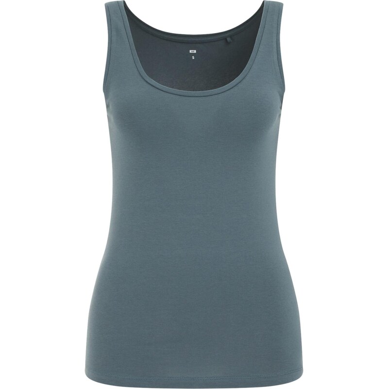 WE Fashion Top temno zelena