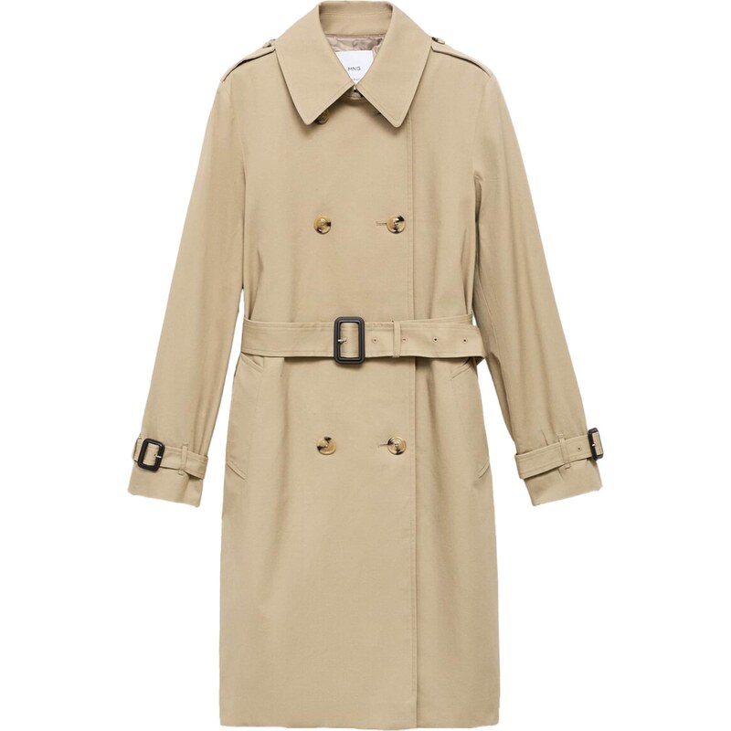 MANGO Prehoden plašč 'POLANA' pesek