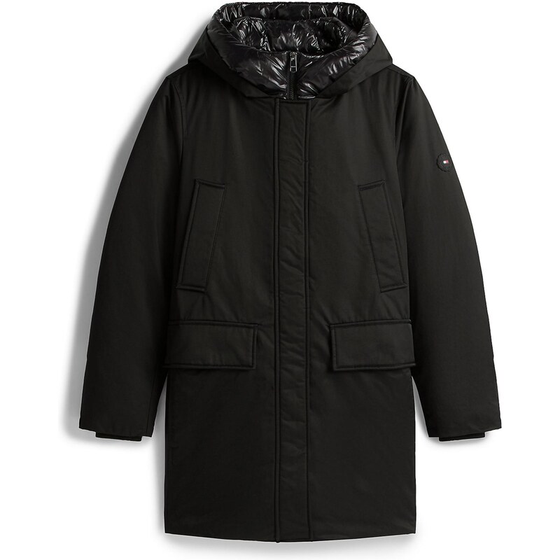 TOMMY HILFIGER Zimska jakna črna