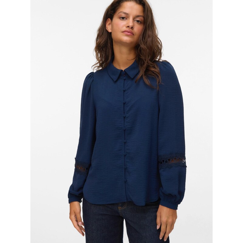 VERO MODA Bluza 'VMALVA' mornarska