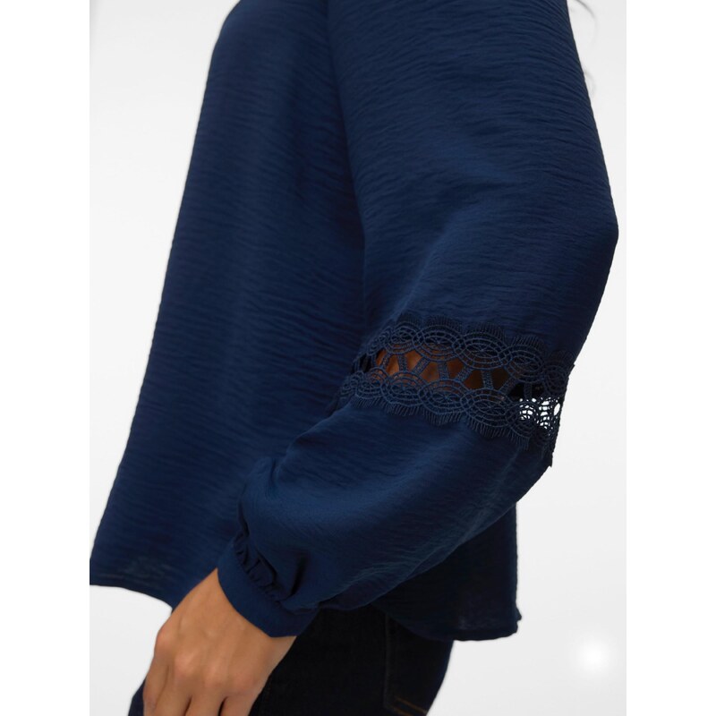 VERO MODA Bluza 'VMALVA' mornarska