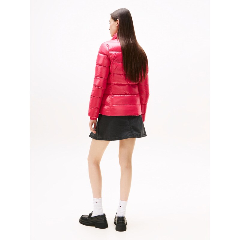 Tommy Jeans Prehodna jakna rdeča