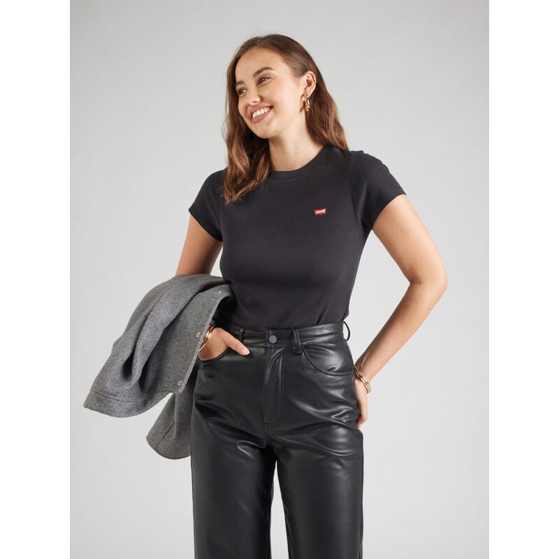 LEVI'S  Majica 'Essential Tee (2-Pack)' rdeča / črna / bela