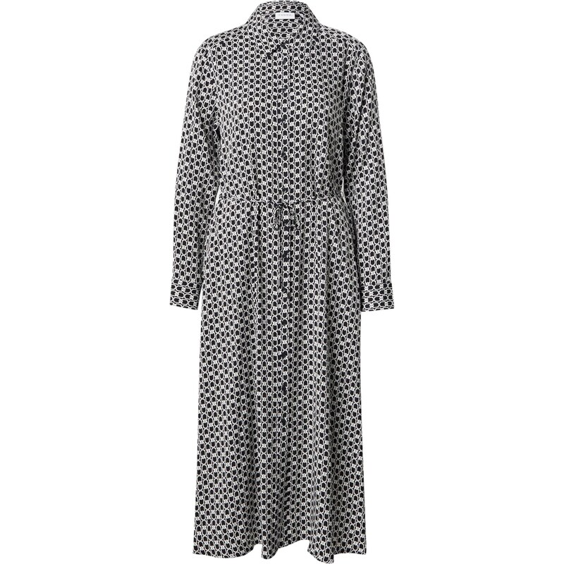 COMMA Dolga srajca črna / bela