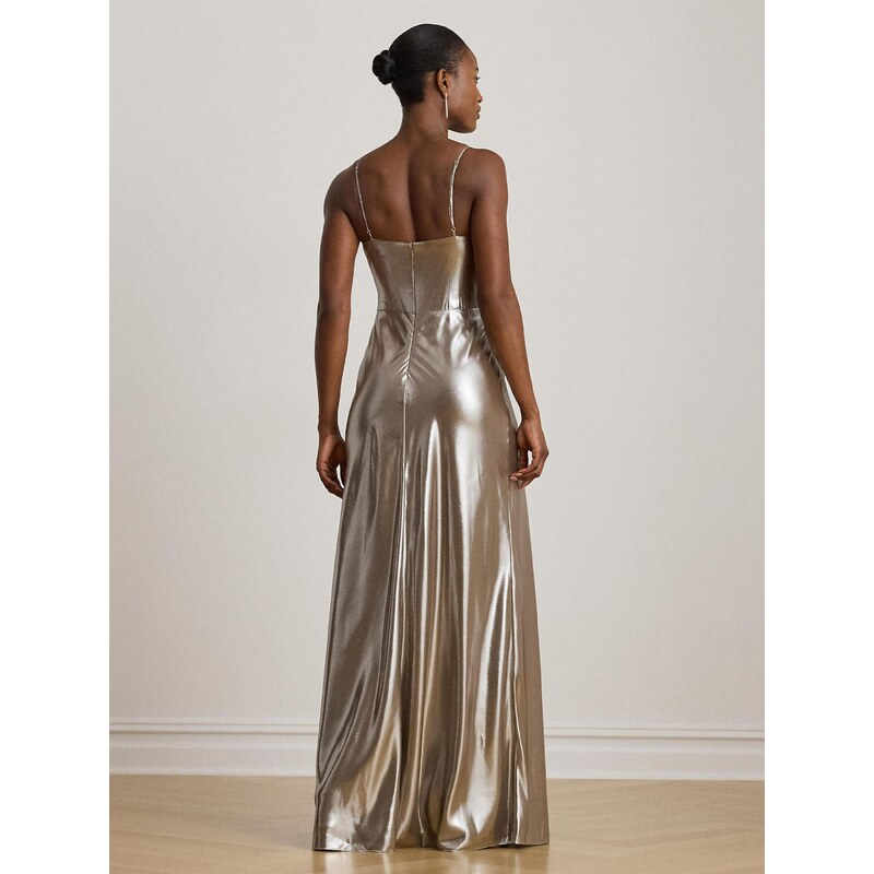 Lauren Ralph Lauren Večerna obleka 'RAEHAN' temno siva