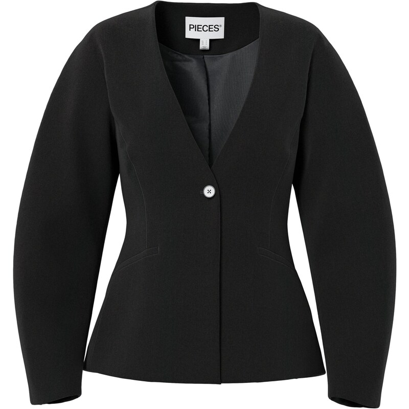 PIECES Blazer 'PCKAMIL' črna