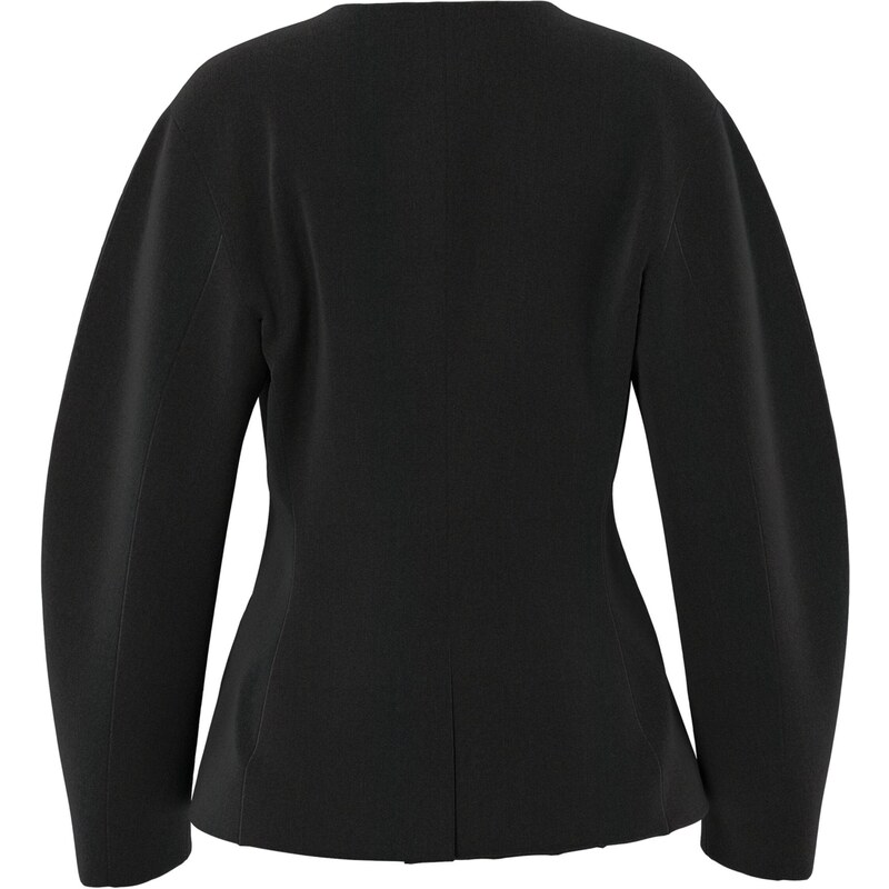 PIECES Blazer 'PCKAMIL' črna