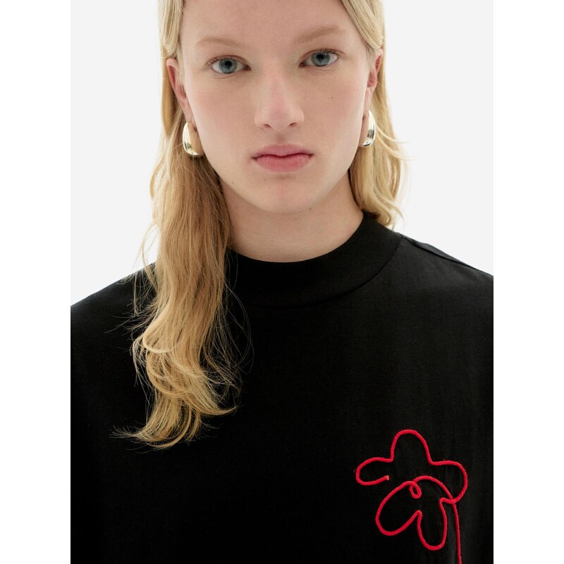 Thinking MU Majica 'Volta' rdeča / črna